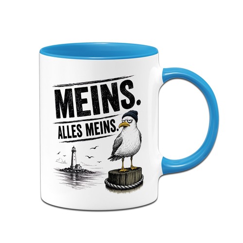 Tassenbrennerei tasse möwe - tassenbrennerei,