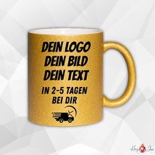 Personalisierte Fototasse Logo