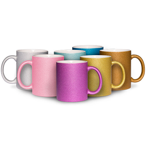 Fototasse keramik glitzer - fototasse,