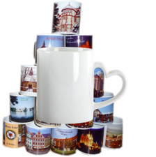 Fototasse Herzhenkel