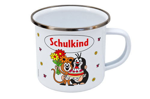 Schulkind emaille tasse - schulkind, 300