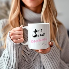 Fototasse Komplimente