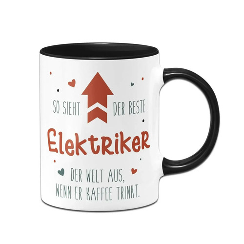Tasse elektriker spruch - elektriker,