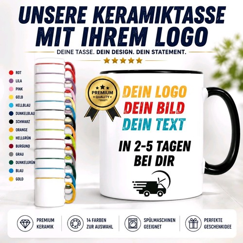 Personalisierte fototasse logo - personalisierte,