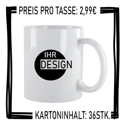 Tassendruck individuelle - 36, x