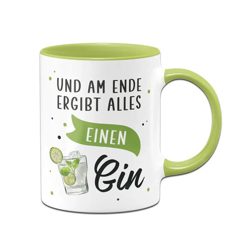 Tasse gin spruch - tasse,