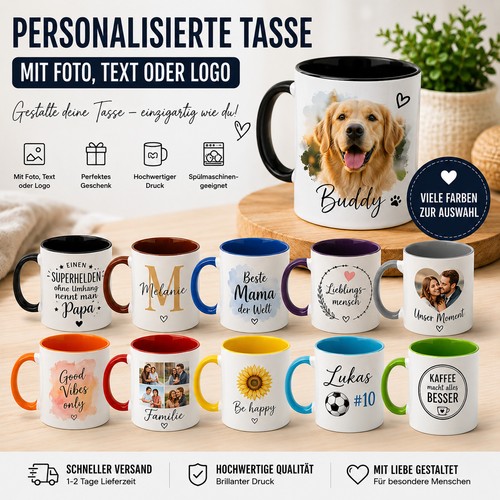 Fototasse personalisiert