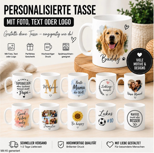 Fototasse personalisiert