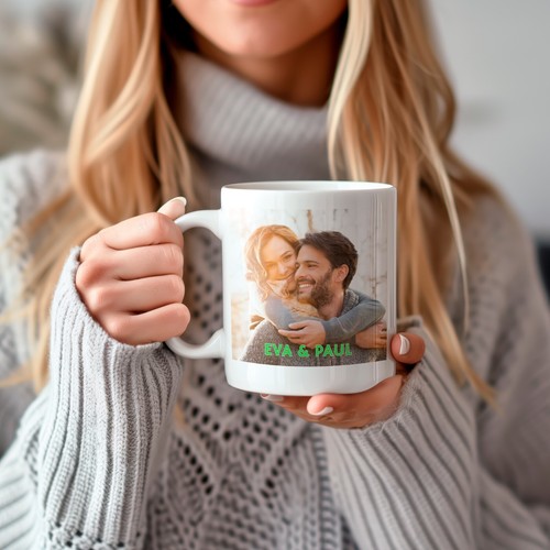Fototasse zum jahrestag tasse - fototasse,