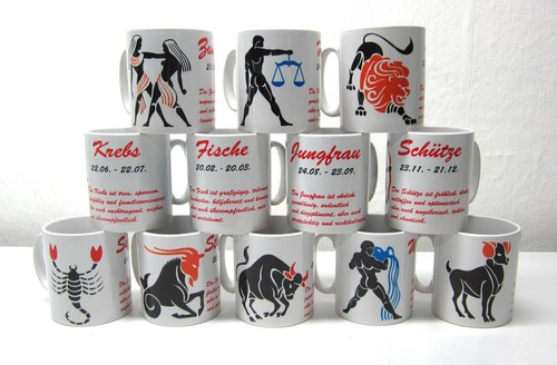 Sternzeichen tasse - sternzeichen, m