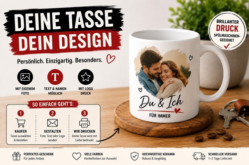 Fototasse tasse personalisiert - fototasse,