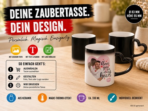 Personalisierte zaubertasse - personalisierte,
