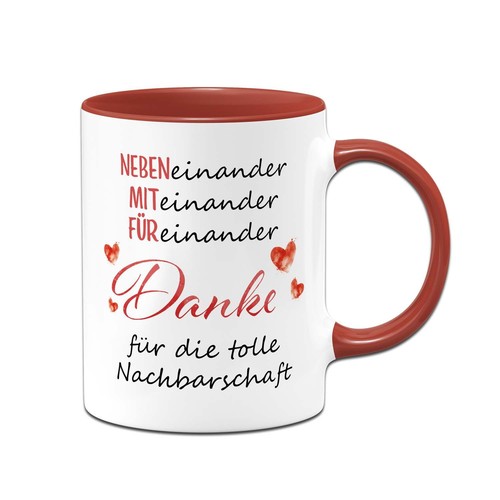 Tassenbrennerei tasse danke - tassenbrennerei,