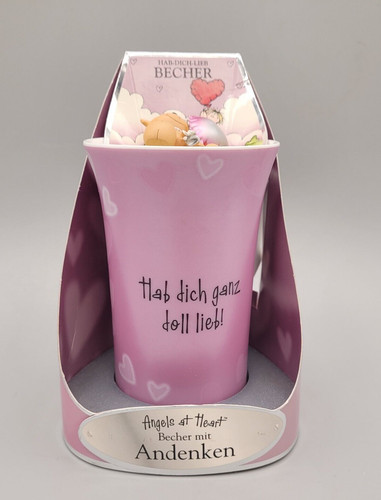 Tasse angels heart becher - angels, at