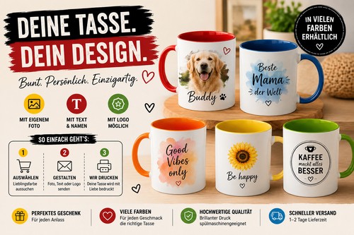 Fototasse tasse personalisiert - fototasse,