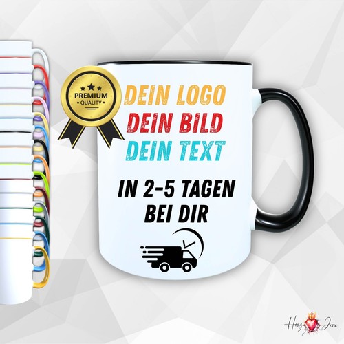 Personalisierte fototasse logo - personalisierte,