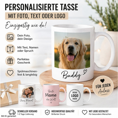 Fototasse personalisiert
