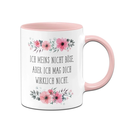 Tasse mit spruch ich - mit,