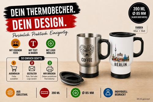 Personalisierte thermobecher - personalisierte,