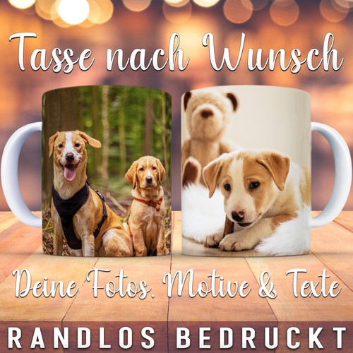 Tasse mit foto bedruckt - mit,