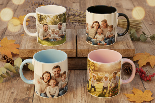 Tasse mit foto text - mit,
