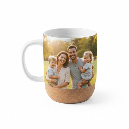 Tasse korkboden mit foto und - tasse,