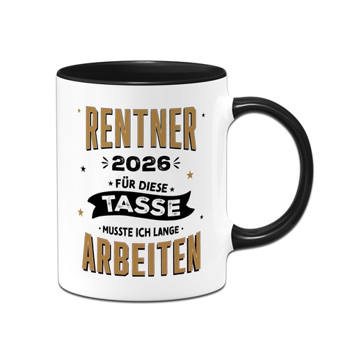 Tassenbrennerei tasse rentner - tassenbrennerei,