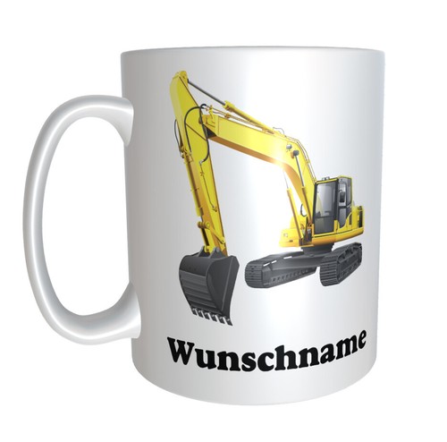 Tasse kaffeetasse bagger - kaffeetasse,