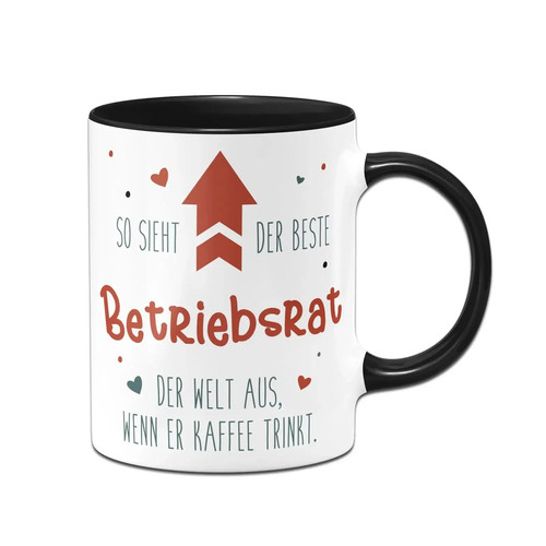 Tasse mit spruch betriebsrat - tasse,