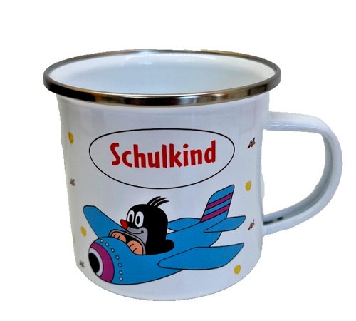 Schulkind emaille tasse 300 - emaille,